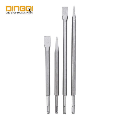 Picture of DINGQI 2pcs (+)(-) Hammer Chisel High Quality Accurate Efficient Electric Hammer Drill Chisel Carving Chisel Woodworking Metalworking Steel- 137211-137231