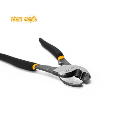 Picture of Dingqi 8" inch Professional Electric Wire Cable Cutting Plier for Cutting Cable Tools Universal Cutter Soft Grip Plastic Steel,steel-67008