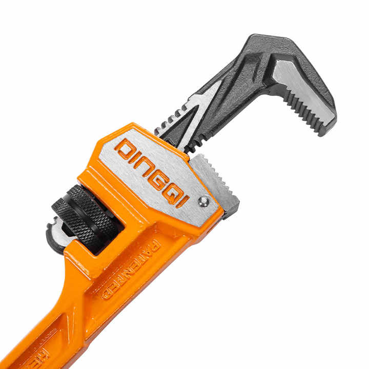 Picture of 🔧 DingQi Multi-Functions Corner 14 Inch Pipe Wrench – Japan Type Pipe Wrench – Model 26214