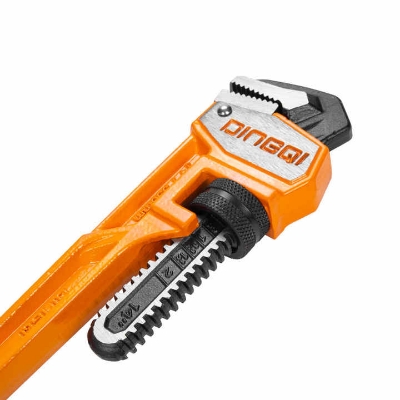 Picture of 🔧 DingQi Multi-Functions Corner 14 Inch Pipe Wrench – Japan Type Pipe Wrench – Model 26214