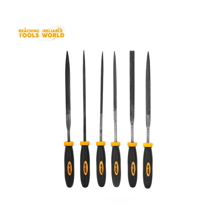 Picture of DINGQI Wholesale 6pcs Metal Flat Files Multipurpose Rasp Needle Files Set Tools-64011