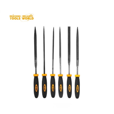 Picture of DINGQI Wholesale 6pcs Metal Flat Files Multipurpose Rasp Needle Files Set Tools-64011