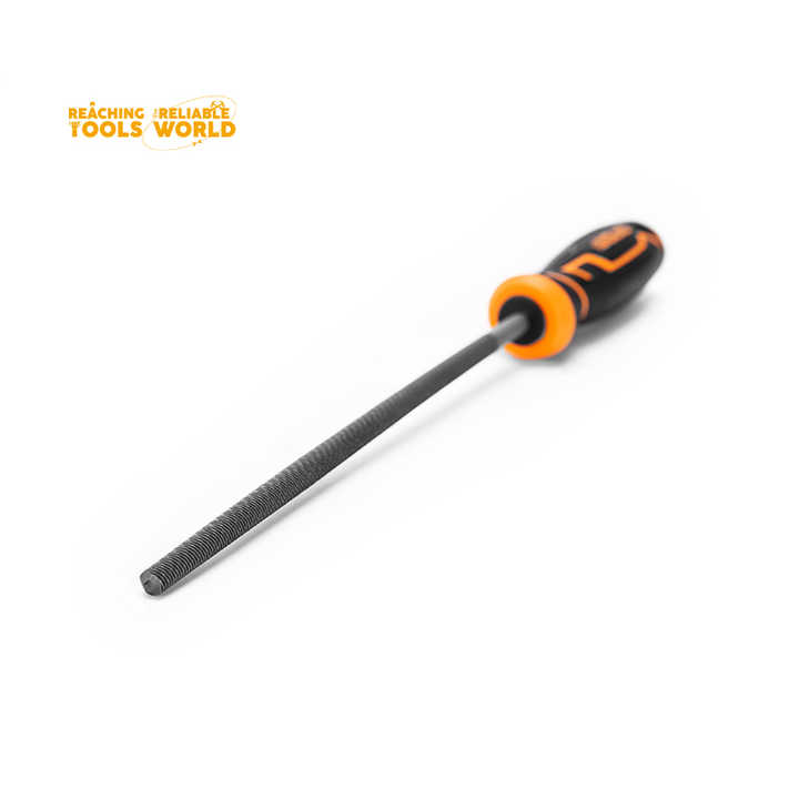 Picture of DINGQI 8 Inch Round Stainless Steel Hand File Tools-64003