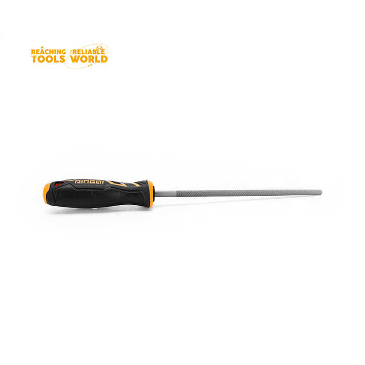 Picture of DINGQI 8 Inch Round Stainless Steel Hand File Tools-64003