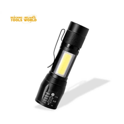 Picture of DINGQI LED Mini Tactical Flashlight Android Interface Rechargeable Mini Flashlight-RA03001