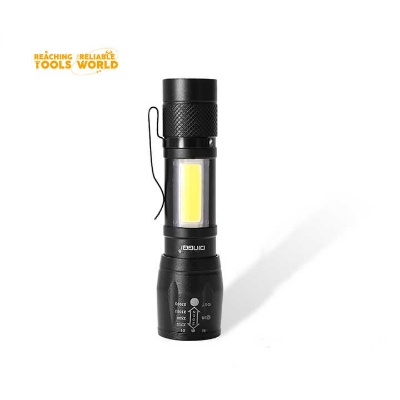 Picture of DINGQI LED Mini Tactical Flashlight Android Interface Rechargeable Mini Flashlight-RA03001