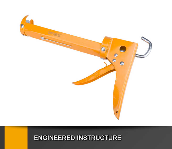 Picture of DINGQI XY-114 Steel Industrial 3 in 1 Heavy Duty Caulking Gun-125001