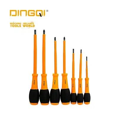 Picture of DINGQI 7PCS Insulated Screwdriver Set – Model 68007 – Professional Electrical Hand Tool Kit