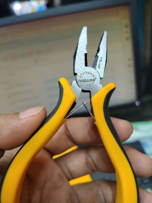 Picture of 🔧 WELLOO 5-Inch Mini Combination Pliers | Multi-Purpose Hand Tool – MCP04501