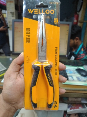 Picture of 🔧 WELLOO 6-Inch Long Nose Pliers | Precision Multi-Purpose Hand Tool – HNP18160