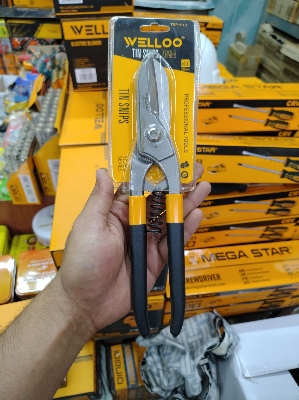 Picture of WELLOO 10" Tin Cutter / Steel Cutter / Tin Snips Pliers TSP1510 🛠️✂️