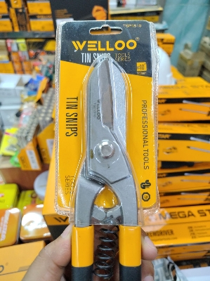 Picture of WELLOO 10" Tin Cutter / Steel Cutter / Tin Snips Pliers TSP1510 🛠️✂️