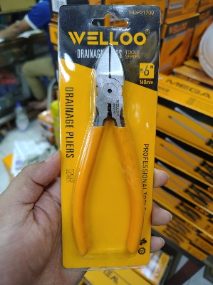 Picture of 🔧 WELLOO 6-Inch Drainage Pliers | Heavy Duty Multi-Purpose Hand Tool – HDP21709