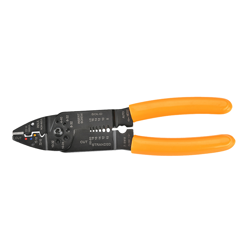 Picture of 🔧 WELLOO 8-Inch Multi-Functional Wire Stripper | Professional Electrical Hand Tool – WSP1003