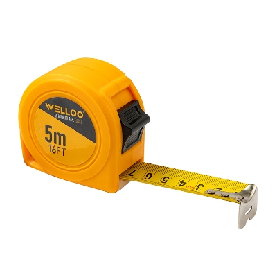 Picture of 📏 WELLOO 5-Meter / 19ft Measuring Tape | Durable Multi-Purpose Measuring Tool – MTP41316
