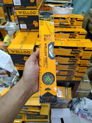 Picture of WELLOO 12" Inch Magnetic Spirit Level SPL6030 🛠️📏