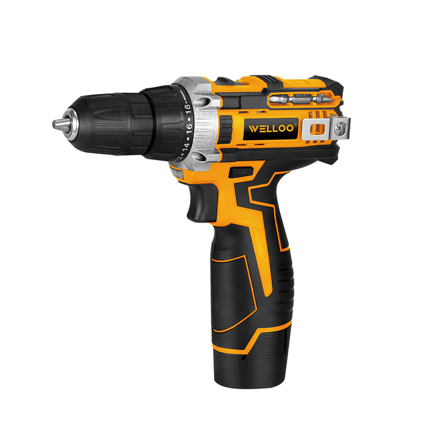 Picture of WELLOO 12V Lithium Electric Hand Power Tools Cordless Brushless Drill, Screwgun-LD50212