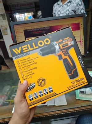 Picture of WELLOO 12V Lithium Electric Hand Power Tools Cordless Brushless Drill, Screwgun-LD50212
