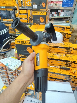 Picture of Dingqi 760W 100mm Electric Mini Angle Grinder Model Power Electric Angle Grinder-AGD63100A