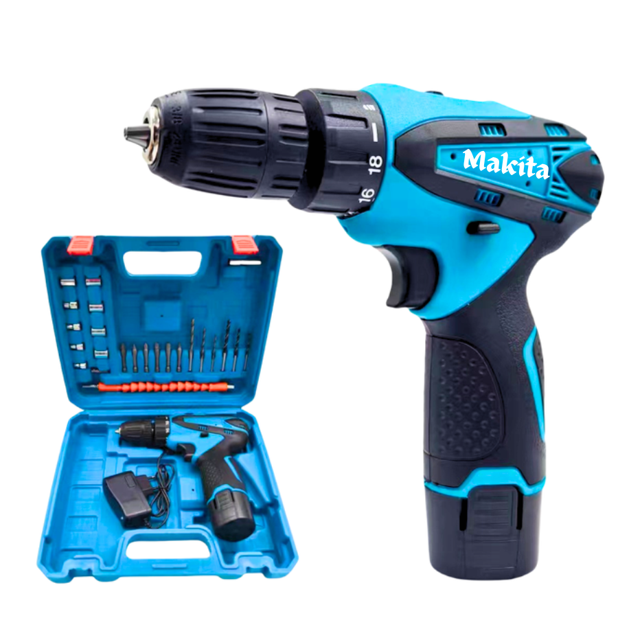 Picture of 🔧 Makita 12V Dual-Speed Adjustable Torque Electric Drill & Screwgun – Multi-Function DIY / Industrial Hand Tool