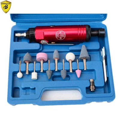 Picture of HR Pneumatic Air Die Grinders Strong Power Pneumatic Grinding Tool Air Grinder Polish Kit Set Mold Polishing Polisher Tools