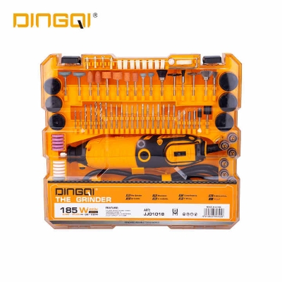 Picture of DINGQI Mini Drill Machine Dremel Drills Rotary DIY Tools Set 185W Die Grinder DIY Tool Variable Speed Mini Hand Grinder-JJ01018