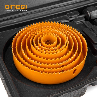 Picture of 🛠️ Dmax Power 16PCS High Carbon Steel Hole Saw Kit – Perfect for Wood & DIY Projects