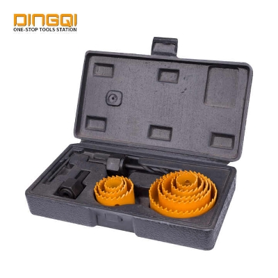 Picture of 🛠️ Dmax Power Professional 11PCS High Carbon Steel Hole Saw Kit – Perfect for Wood & DIY (DMP11)