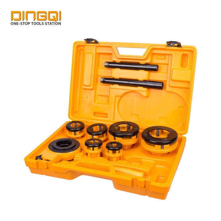 Picture of 🛠️ DingQi Professional 6PCS Pipe Tools Ratchet Die Stock Set – Sizes 1/2" to 2" (137106)