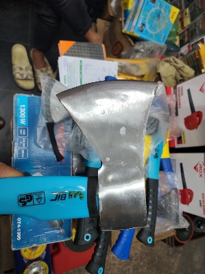 Picture of 🪓 Manufacturer Full Polished Head Axa – 600g with Rubber Plastic Handle (GS600)