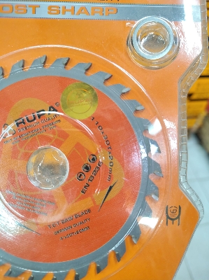 Picture of 🪚 RUPA 4" / 110mm Premium T.C.T Saw Blade – Wood, Plastic & Wallboard Cutter