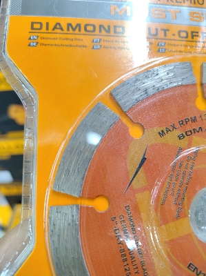 Picture of 💎 RUPA 5" / 25mm Dry Type Premium Diamond Cut-Off Blade