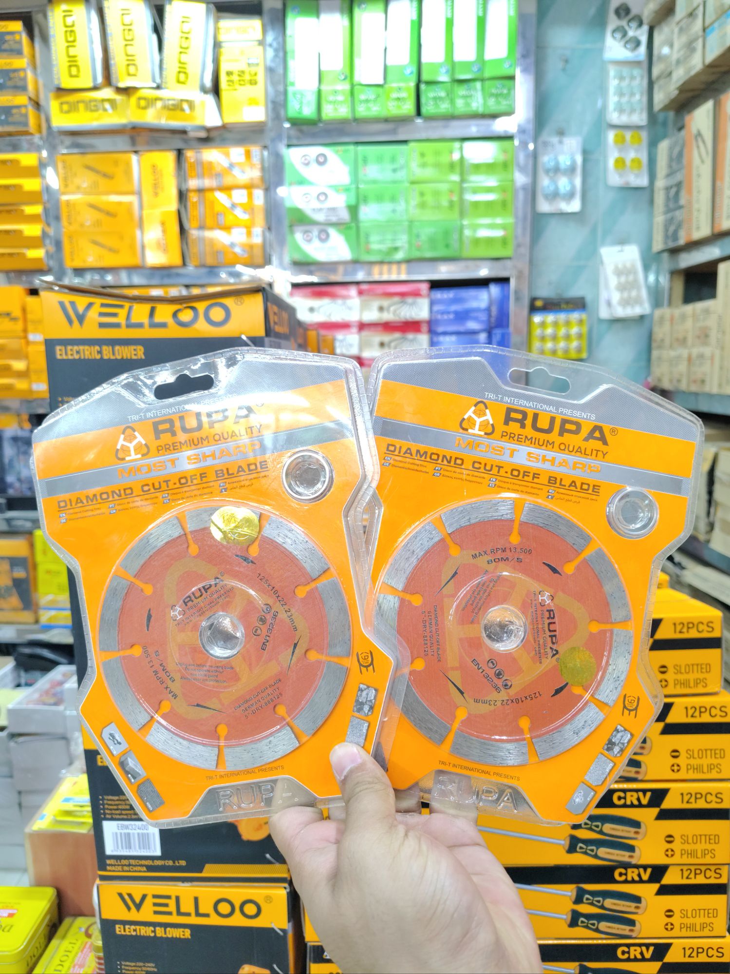 Picture of 💎 RUPA 5" / 25mm Dry Type Premium Diamond Cut-Off Blade