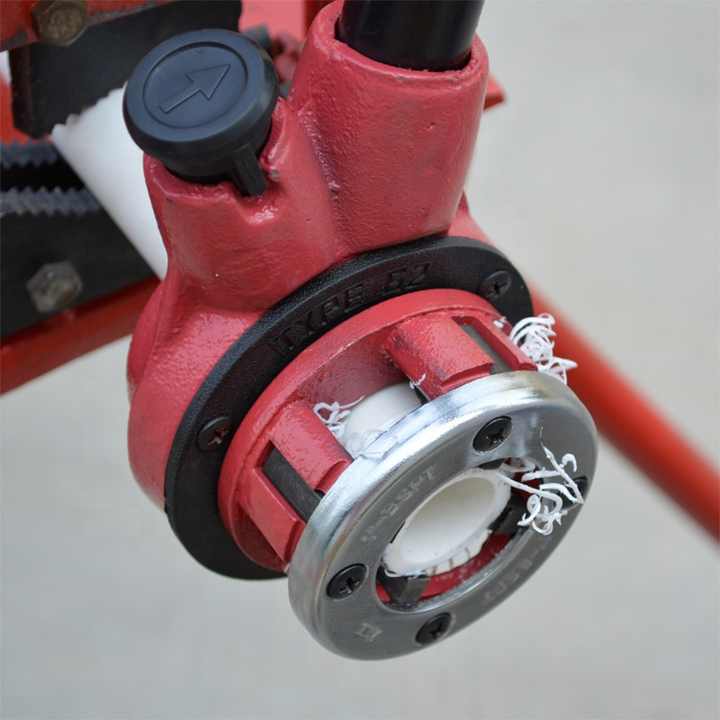 Picture of 🛠️ 3/4" Portable Ratchet Die Stock – Manual Pipe Threader Machine Tool