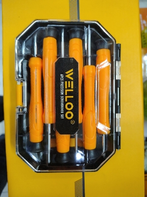 Picture of WELLOO 6Pcs Precision Screwdriver Set For Laptop,Mobile Phone Usage SCT02006