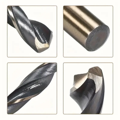 Picture of 13pcs Metric Cobalt Twist Drill Bits for And Hard Metal(1.5mm-6.5mm)