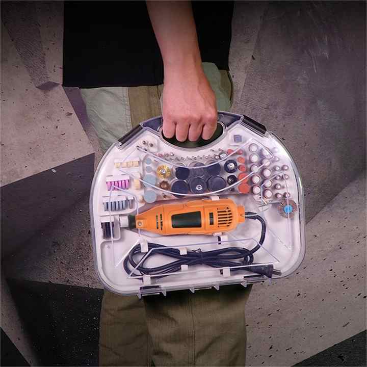 Picture of Hot Sale Electric Mini Grinder 211PCS Mini Die Grinder Set Rotary Tool Grinder Cordless Rotary Tool Machine Kit-PX-G21001