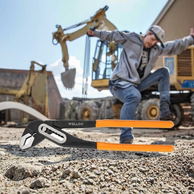Picture of WELLOO HPP24250 High Quality Hand Tools Carbon Steel Chrome Vanadium Professional Water Pump Plier