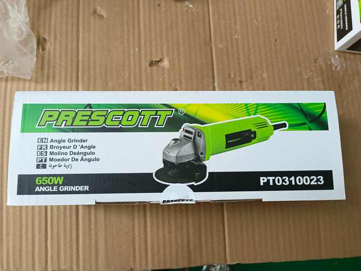 Picture of PRESCOTT MINI ANGLE GRINDER 100MM/115MM 220V 650W ELECTRIC CUTTING GRINDING POWER TOOLS