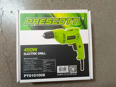 Picture of PRESCOTT 10mm PT0101008 High Power Electric Power Tools Woodworking Impact Drill Electric Drill