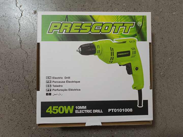Picture of PRESCOTT 10mm PT0101008 High Power Electric Power Tools Woodworking Impact Drill Electric Drill
