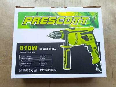 Picture of PRESCOTT IMPACT DRILL 13mm 220V 810w ELECTRIC DRILL MACHINE-PT0201302