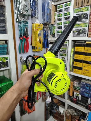 Picture of Prescott 400W Corded Electric Leaf Blower Garden Mulcher Vacuum Blower Cleaner for Blowing Snow Leaves Patio Yard Work