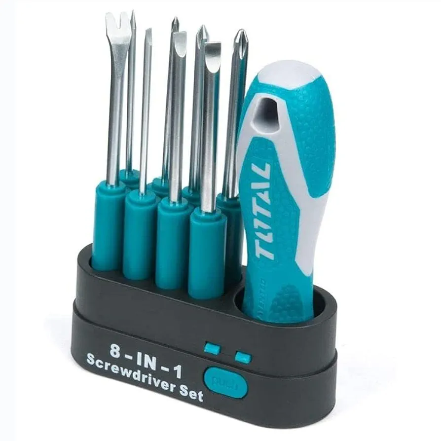 Picture of [TOTAL] Screwdriver set 8PCS Bits 1PCS Handle THT250906 Superior products at affordable prices In The Best Selling Products