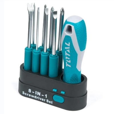 Picture of [TOTAL] Screwdriver set 8PCS Bits 1PCS Handle THT250906 Superior products at affordable prices In The Best Selling Products