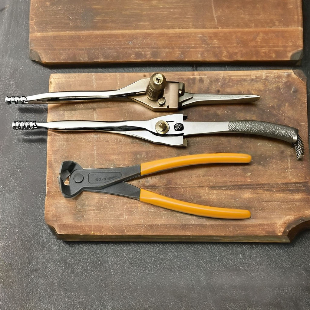 Picture of WELLOO ECP22180 7"/180mm Industrial Carbon Steel End Cutting Pliers