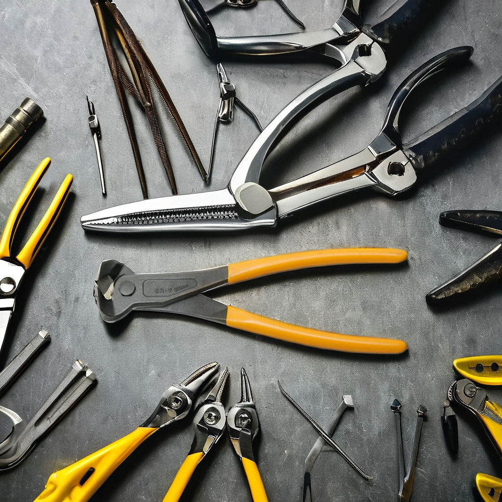 Picture of WELLOO ECP22180 7"/180mm Industrial Carbon Steel End Cutting Pliers