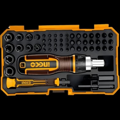 Picture of 55PCS SCREWDRIVER & PRECISION SCREWDRIVER BIT SET HKSDB0558