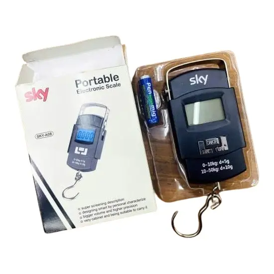 Picture of 👜 High Precision Mini Digital Hanging Luggage Scale – 10kg/50kg Dual Scale