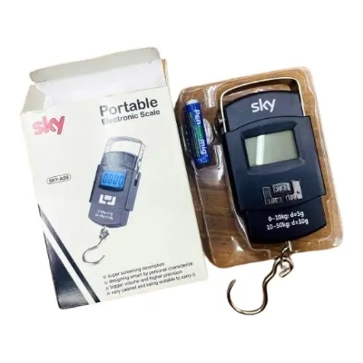 Picture of 👜 High Precision Mini Digital Hanging Luggage Scale – 10kg/50kg Dual Scale